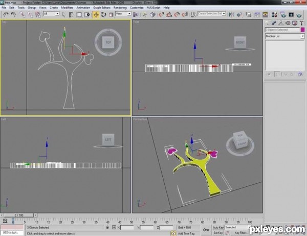 Creation of Greenery : Step 4